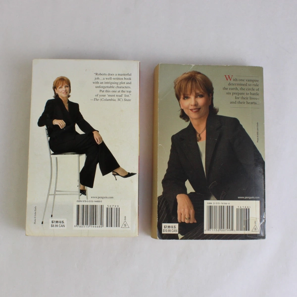 Lot of 2 Nora Roberts Novels Dance of the Gods & High Noon Paperback