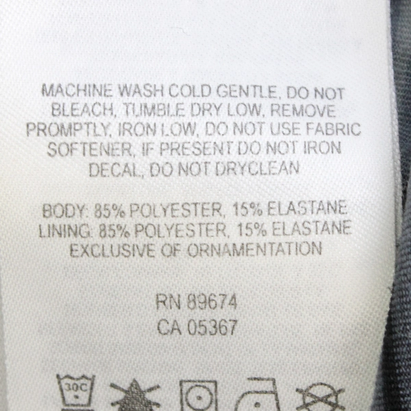 Mountain Hard Wear Gray & Black Striped Long Sleeve Athletic Top Women's Medium