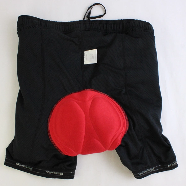 Bellwether Solid Black Padded Cycling Shorts Men's Size Medium