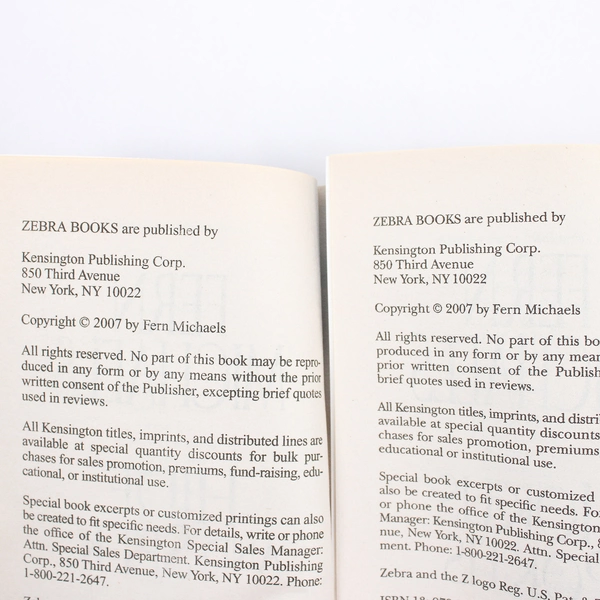 Lot of 2 Fern Michaels PB Novels Hokus Pokus & Hide and Seek Sisterhood Series