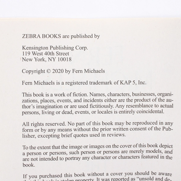 The Brightest Star by Fern Michaels 2021 A Zebra Fiction Book Paperback