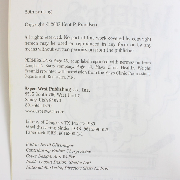 Where's Mom Now That I Need Her? By Kent P. Frandsen (1983, Paperback)