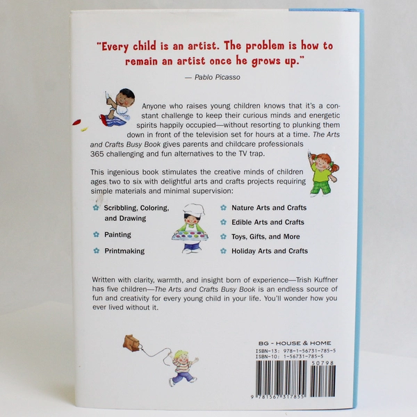 The Arts & Crafts Busy Book By Trish Kuffner (2003, MJF Books, Hardcover)