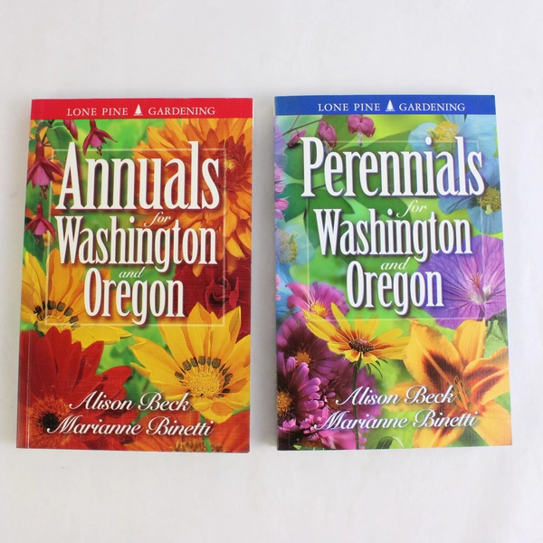 Lot Of 2 Lone Pine Gardening Books (Washington/Oregon, Paperback, 2000)