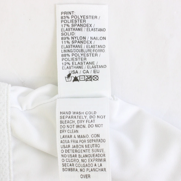 Next Multicolor Striped Cross-Back Tankini Top Women's 38B/C