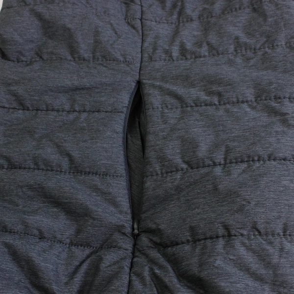 Landway Outerwear Oregon State Embroidered Gray Puffer Vest Women's Large