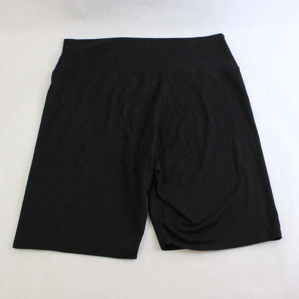 32 Degrees Cool Solid Black Athletic Shorts Women's Size Large
