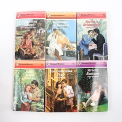 Lot of 6 Vintage Harlequin Romance Novels By Various Authors 1988 - 1989 PB