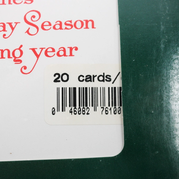 NIP Set of 20 Vintage Cards by Kristen Christmas Greeting Cards with Envelopes