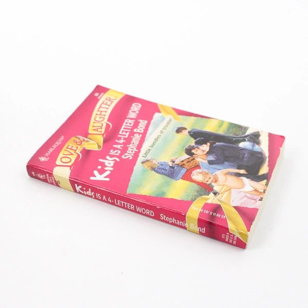 Harlequin Love & Laughter #35 Kids is a 4-Letter Word by Stephanie Bond 1998 PB