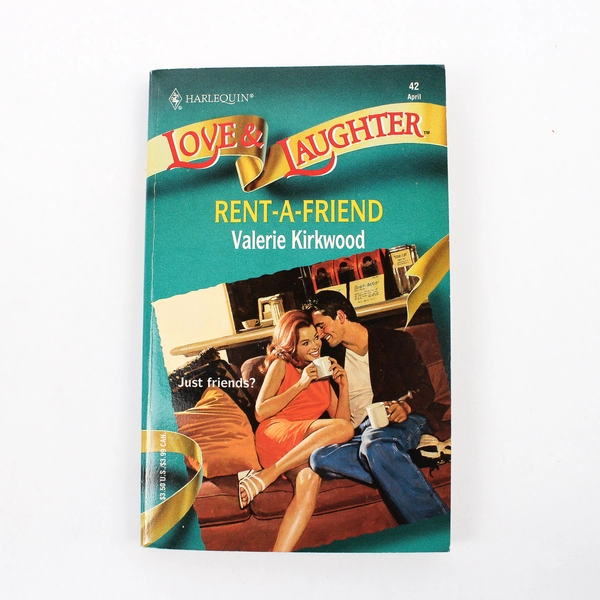 Harlequin Love & Laughter #42 Rent-A-Friend by Valerie Kirkwood 1998 PB