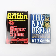 Lot Of 2 W.E.B Griffin War Hardcover Books (1987, 2009)
