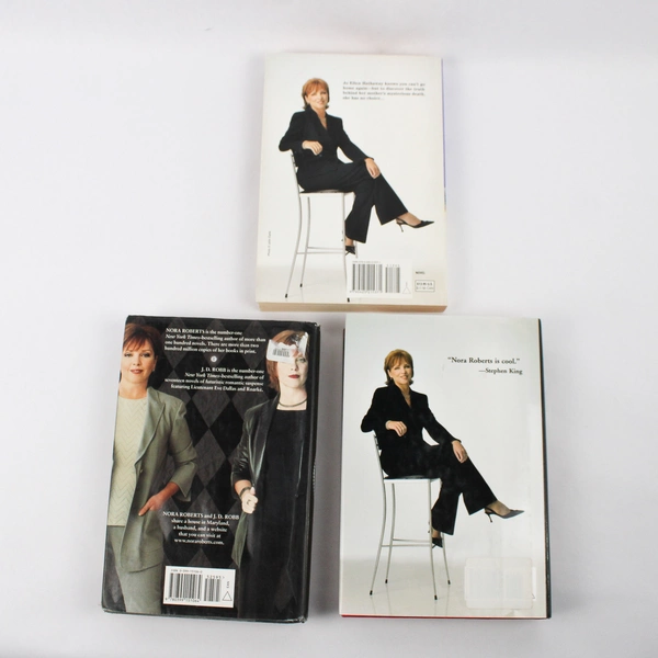 Lot Of 3 Nora Roberts Hardcover & Paperback Romance Books 1997, 2003, 2008