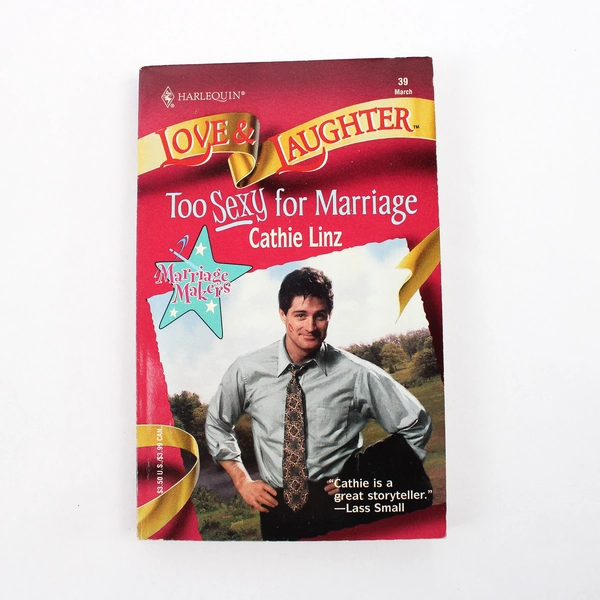Lot of 2 Cathie Linz Marriage Makers Novels Love & Laughter #39 & 45 1998 PB