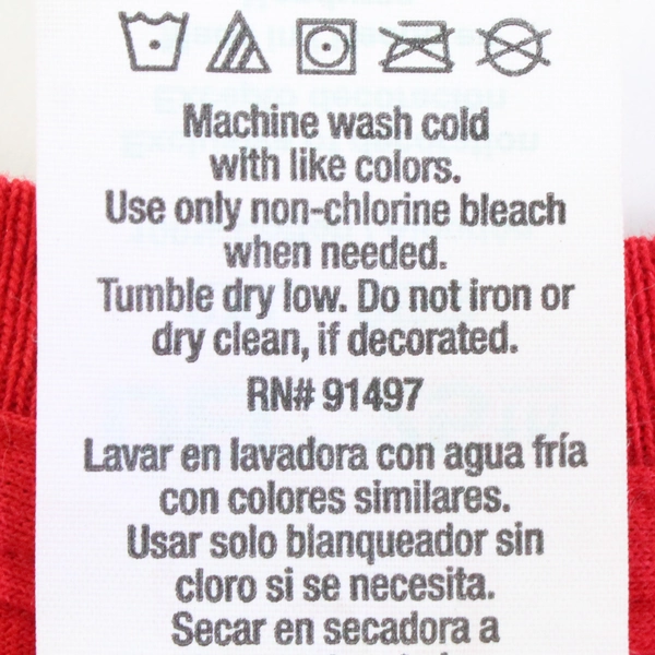 Dec. 25th Red Santa Claus Cotton Graphic T-Shirt Men's Size 2XL