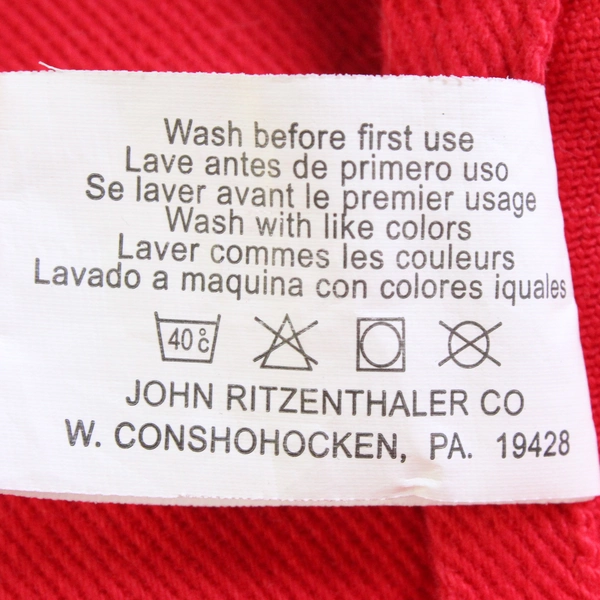 Ritz Red Cotton Santa Claus Women's Kitchen Apron One Size