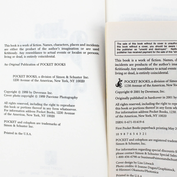 Lot Of 2 Jude Deveraux Books: The Summerhouse (2001) & Wishes (1989)