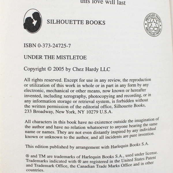 Lot of 4 Silhouette Special Edition Romance Novels #1699 1725 1748 & 1760 PB