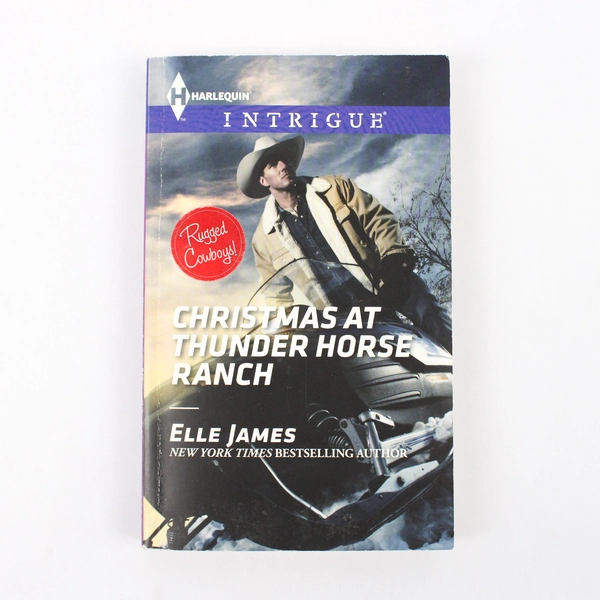 Harlequin Intrigue Novel Christmas at Thunder Horse Ranch by Elle James 2014 PB
