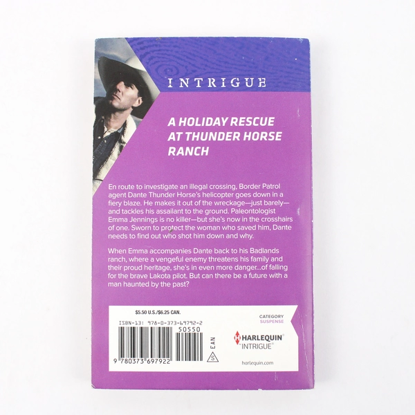 Harlequin Intrigue Novel Christmas at Thunder Horse Ranch by Elle James 2014 PB