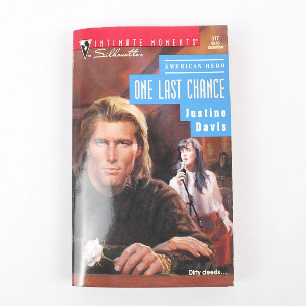 Silhouette Intimate Moments #517 One Last Chance by Justine Davis 1993 PB