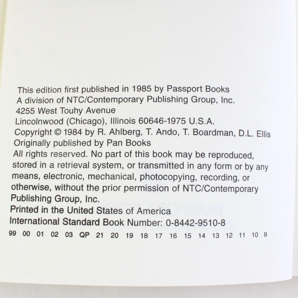 Just Enough Japanese 1984 Passport Books Paperback