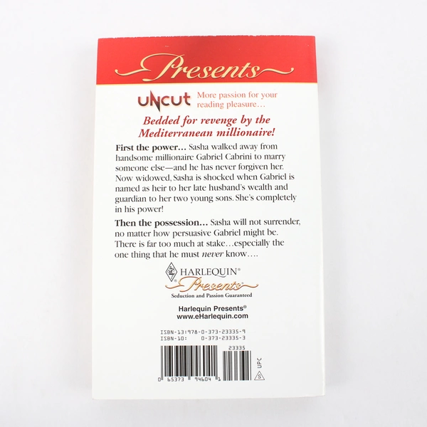 Harlequin Presents Uncut Larger Print #2571 Master of Pleasure Penny Jordan 2006