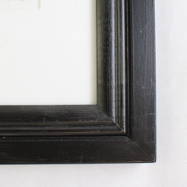 The Ferrier by Gordon McCann Framed Matted Original Graphite Drawing 19" x 21.5"