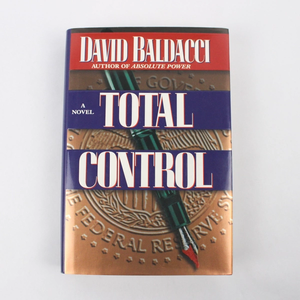 Total Control A Novel By David Baldacci (1997, Hardcover, Warner Brooks)