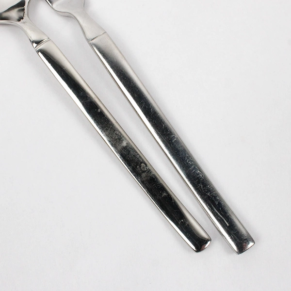 3 Piece Set J.A. Henckels Opus Stainless Steel Butter Knives and Sugar Spoon