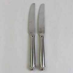 Lot Of 2 Mikasa Classico Satin (Stainless) Flatware New French Solid Knives