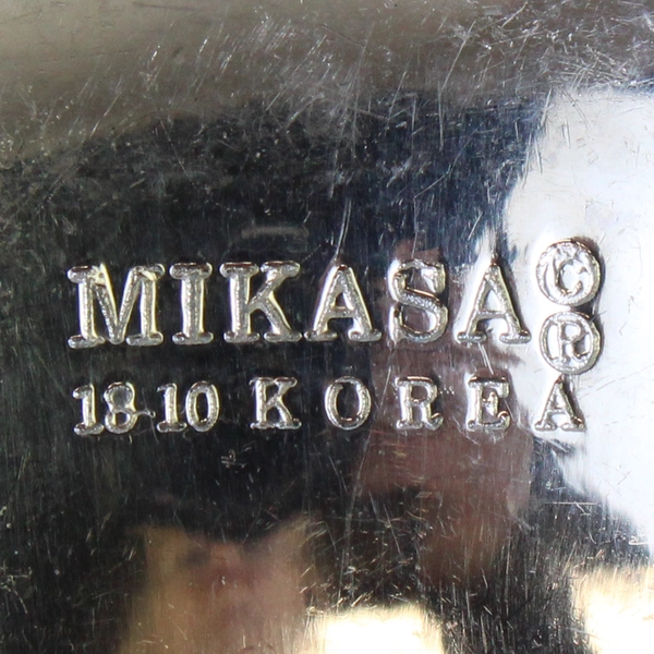 Mikasa Classico (Stainless, Gold Accent) Flatware Soup Spoon