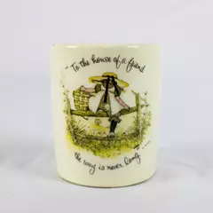 Holly Hobbie Jar Toothpick Holder 1973 WAA Inc. 