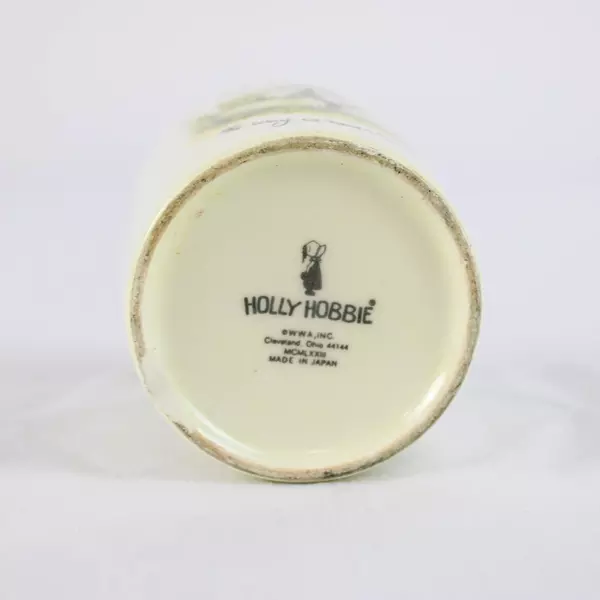 Holly Hobbie Jar Toothpick Holder 1973 WAA Inc. 