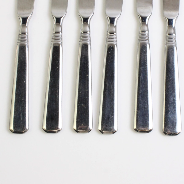 Lot Of 5 J A Henckels (Zwilling) Metrona (Stainless) Flatware Modern Solid Knife