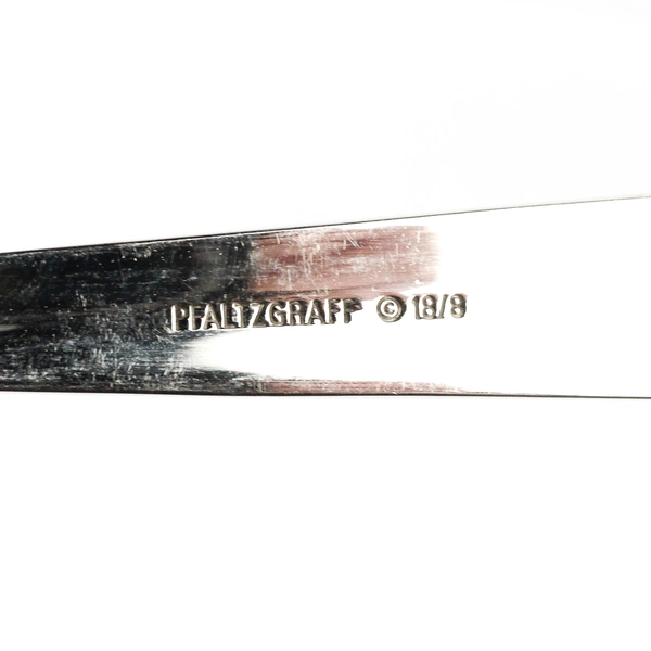 Set of 4 Pfaltzgraff Miranda Sand Stainless Steel Teaspoons