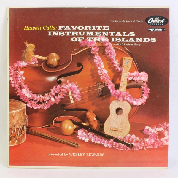 HAWAII CALLS "Favorite Instrumentals of Islands" Vinyl LP Record
