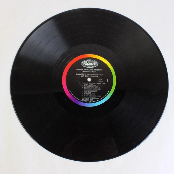 HAWAII CALLS "Favorite Instrumentals of Islands" Vinyl LP Record