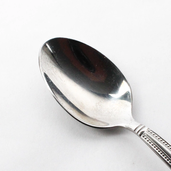 Set of 5 Pfaltzgraff Miranda Sand Stainless Steel Teaspoons