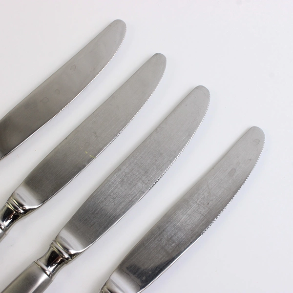 Lot Of 4 J A Henckels (Zwilling) Earl Satin (Stainless) Flatware Hollow Knife