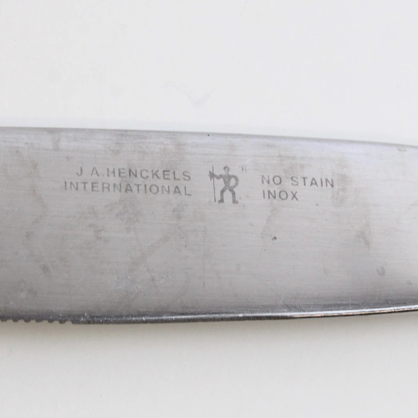 Lot Of 4 J A Henckels (Zwilling) Earl Satin (Stainless) Flatware Hollow Knife