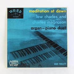 Lew Charles And Charles Magnuson Meditation At Dawn LP Record