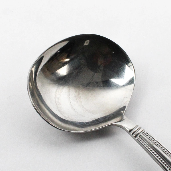 Pfaltzgraff Miranda Sand Stainless Steel Solid Gravy Ladle