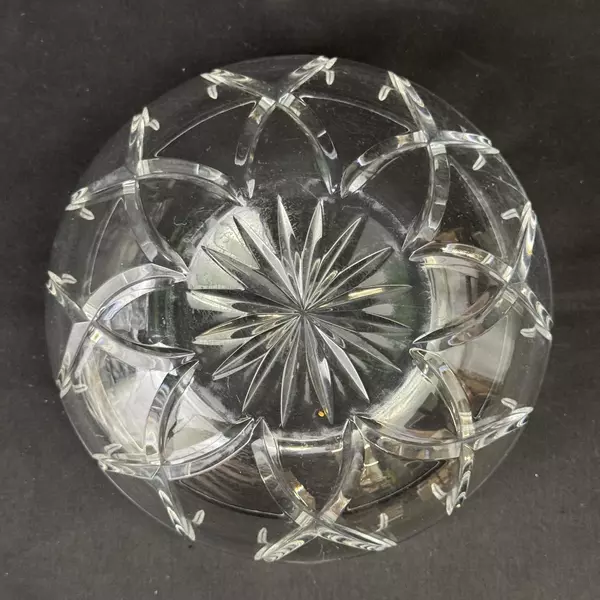 Beautiful Vintage Anchor Hocking Wexford Clear Fruit Dessert Bowl 5.25” Wide