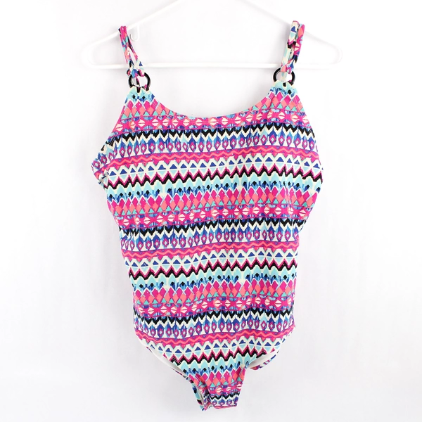 Catalina Multicolor One Piece Swimsuit Women's Size XL 16-18