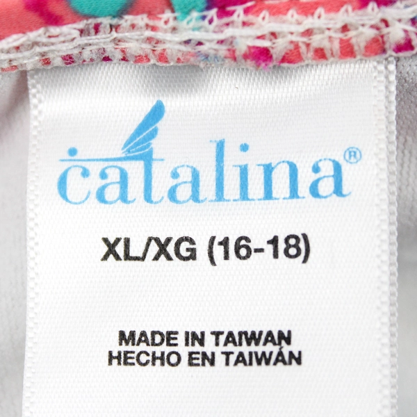 Catalina Multicolor One Piece Swimsuit Women's Size XL 16-18