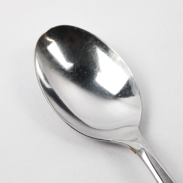 Lot 5 International Silver Nassau (Stainless) Flatware Soup Spoons