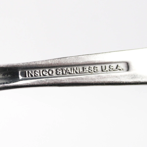 Lot 5 International Silver Nassau (Stainless) Flatware Soup Spoons