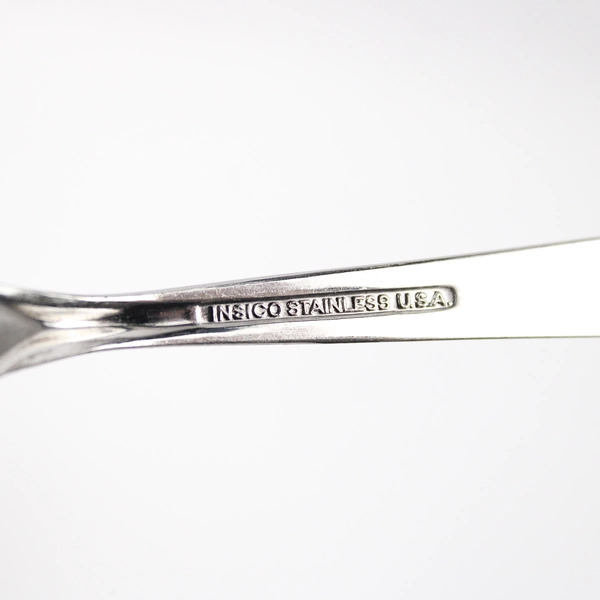 Lot 5 International Silver Nassau (Stainless) Flatware Salad Forks