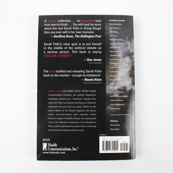 Going Rouge Sarah Palin An American Nightmare Betsy Reed Richard Kim 2009 PB